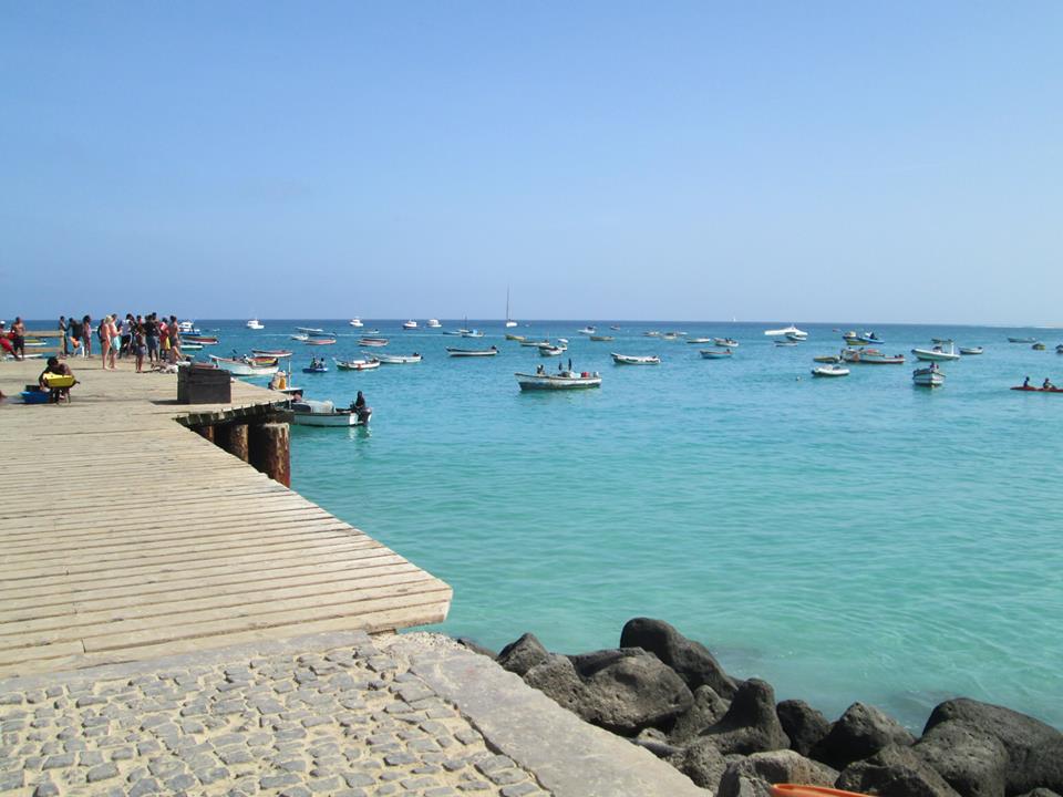 Cap vert ile de sal santa maria plage ponton