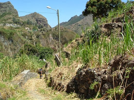 Cap vert ile de santo antao caminho para casa das ilhas