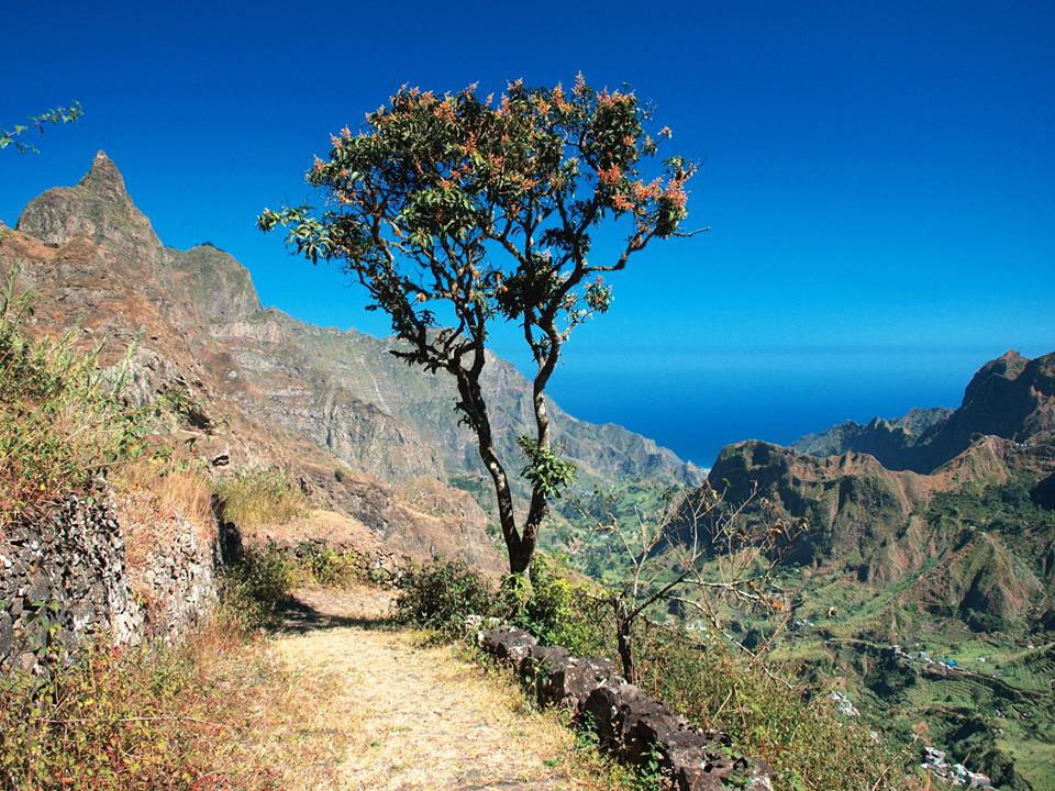 Cap vert ile de santo antao paysage