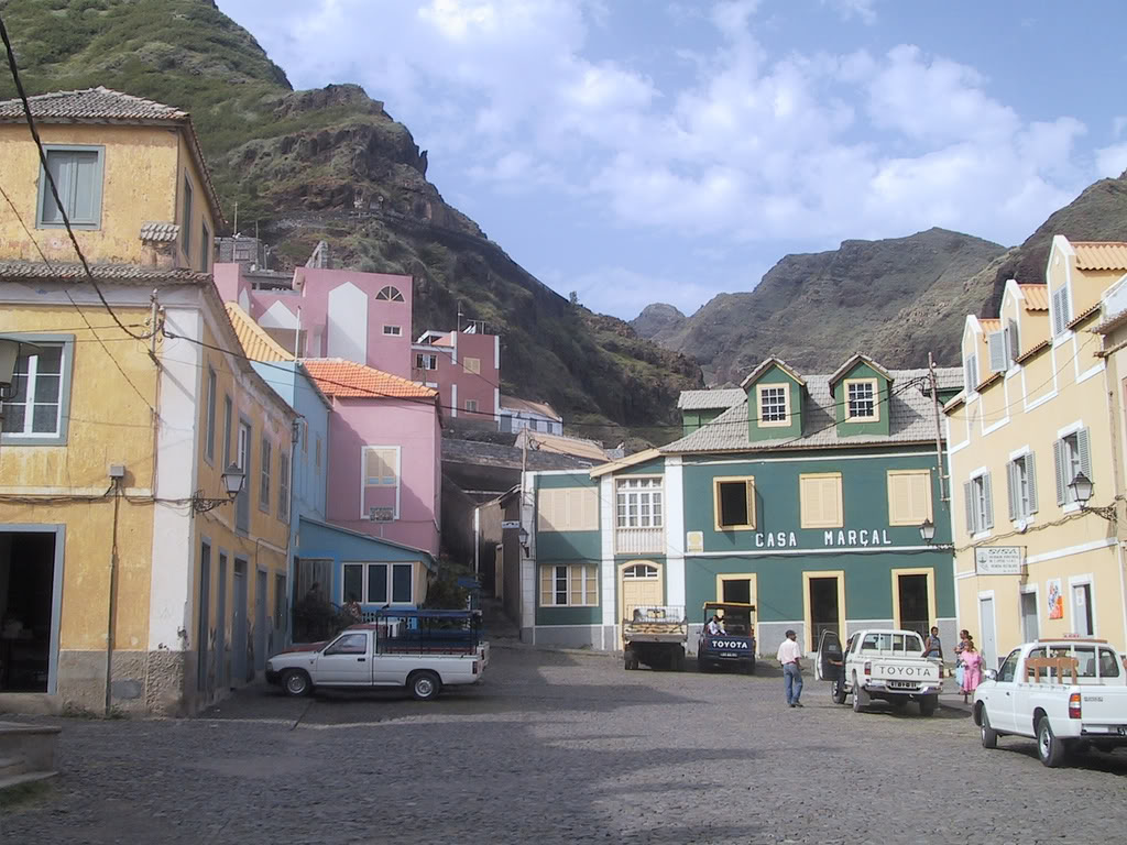 île de Santo antao au Cap vert : Santa antao Villa de ribeira grande