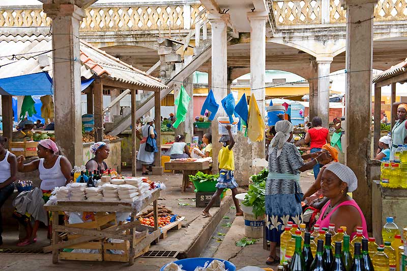 Marché de Praia