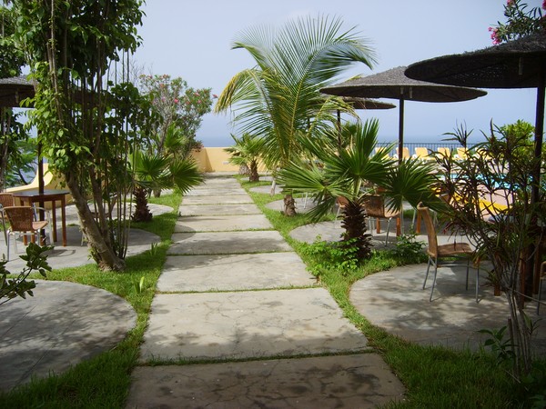 Cap vert ile de fogo hotel xaguate jardin