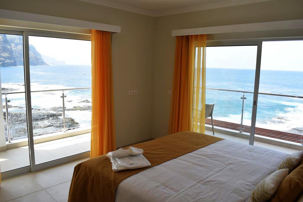 Cap vert ile de santo antao hotel tiduca ponta do sol chambre vue