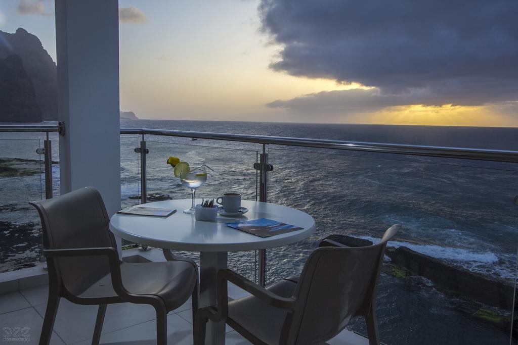 Cap vert ile de santo antao hotel tiduca ponta do sol vue balcon