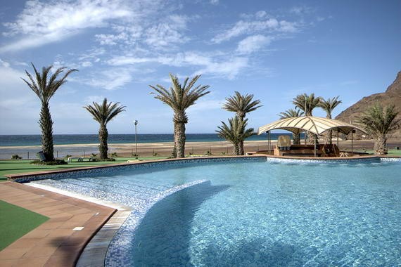 Cap vert ile de sao vicente hotel foya branca piscine