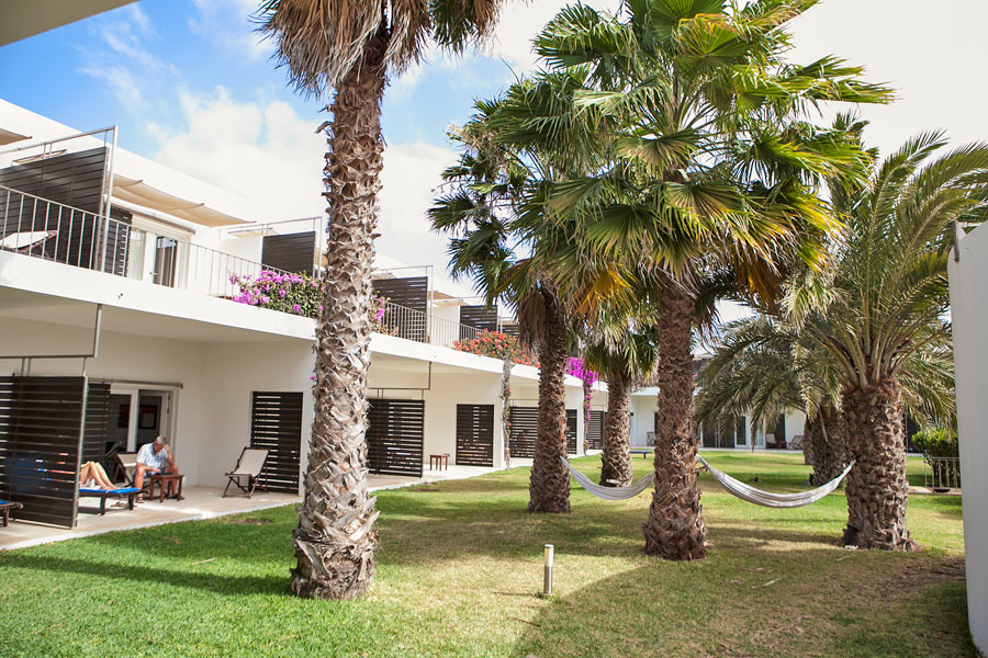 Cap vert le de sal hotel dunas de sal jardin