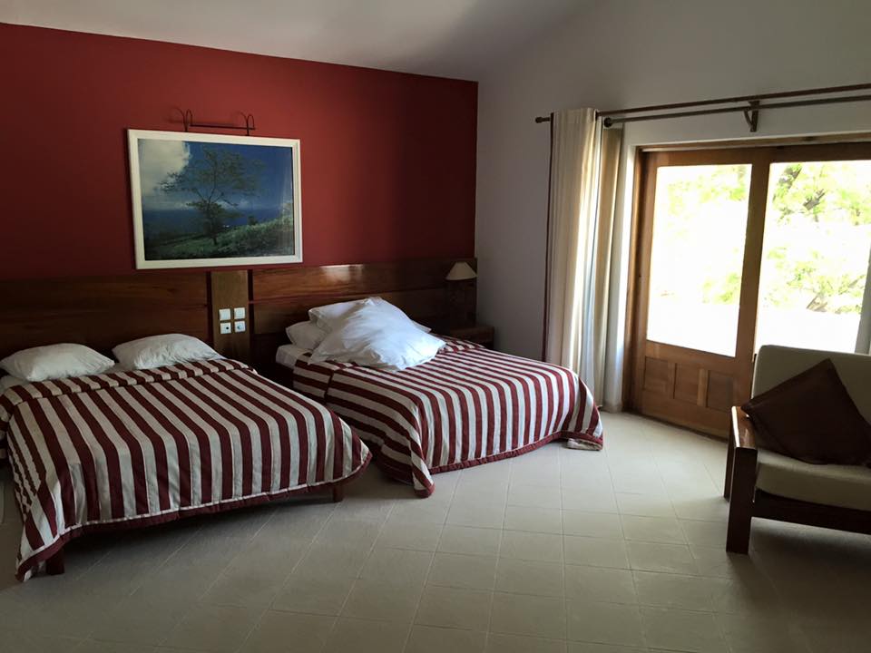 Cap vert le de sal hotel odjo d agua chambre 2 lits