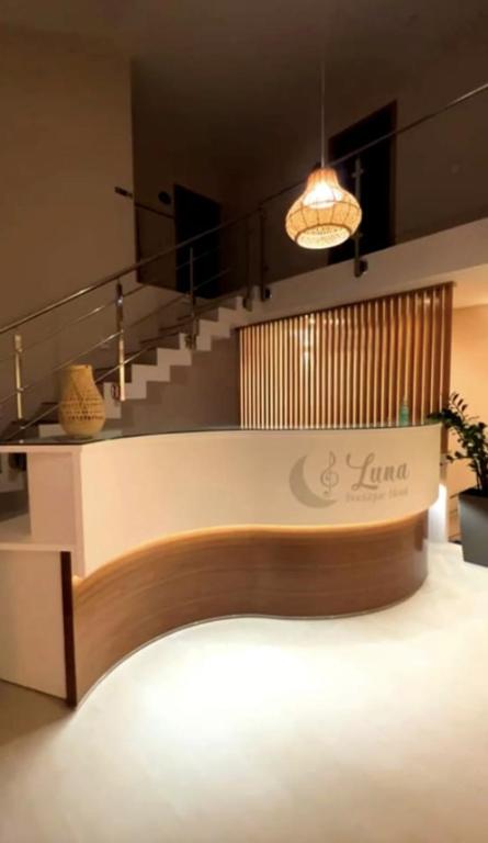Hotel luna boutique mindelo reception
