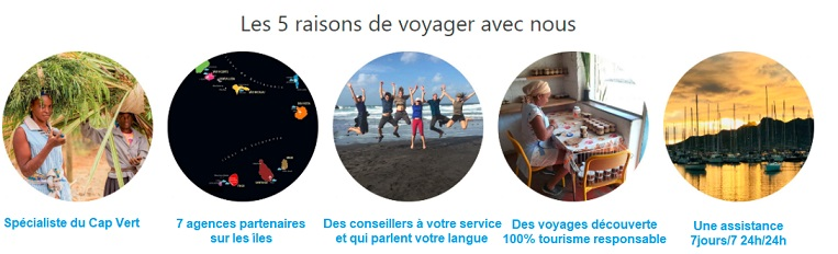 Les 5 raisons de voyager avec nous