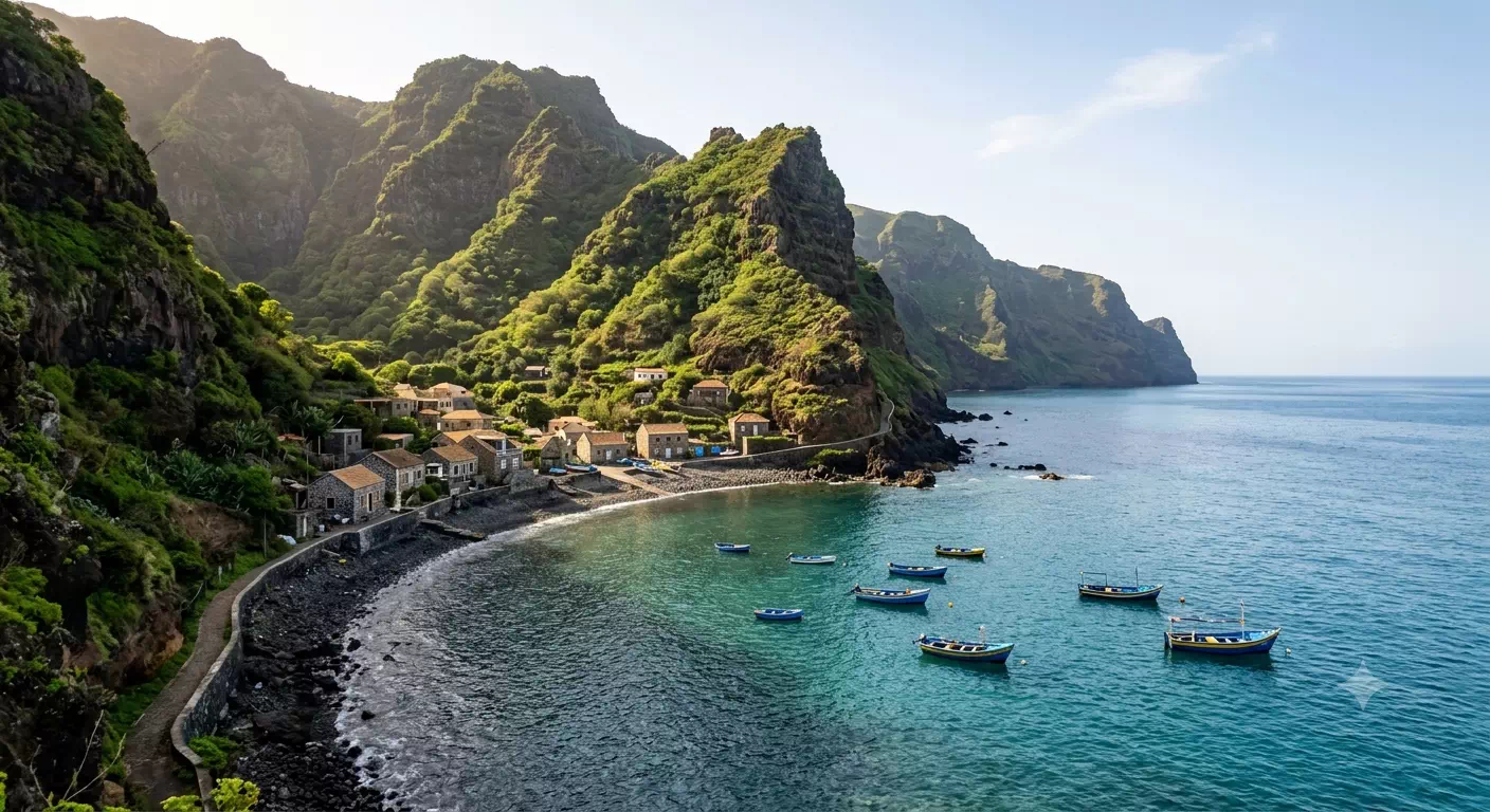 Île de Brava, l'île aux fleurs cachée du Cap-Vert