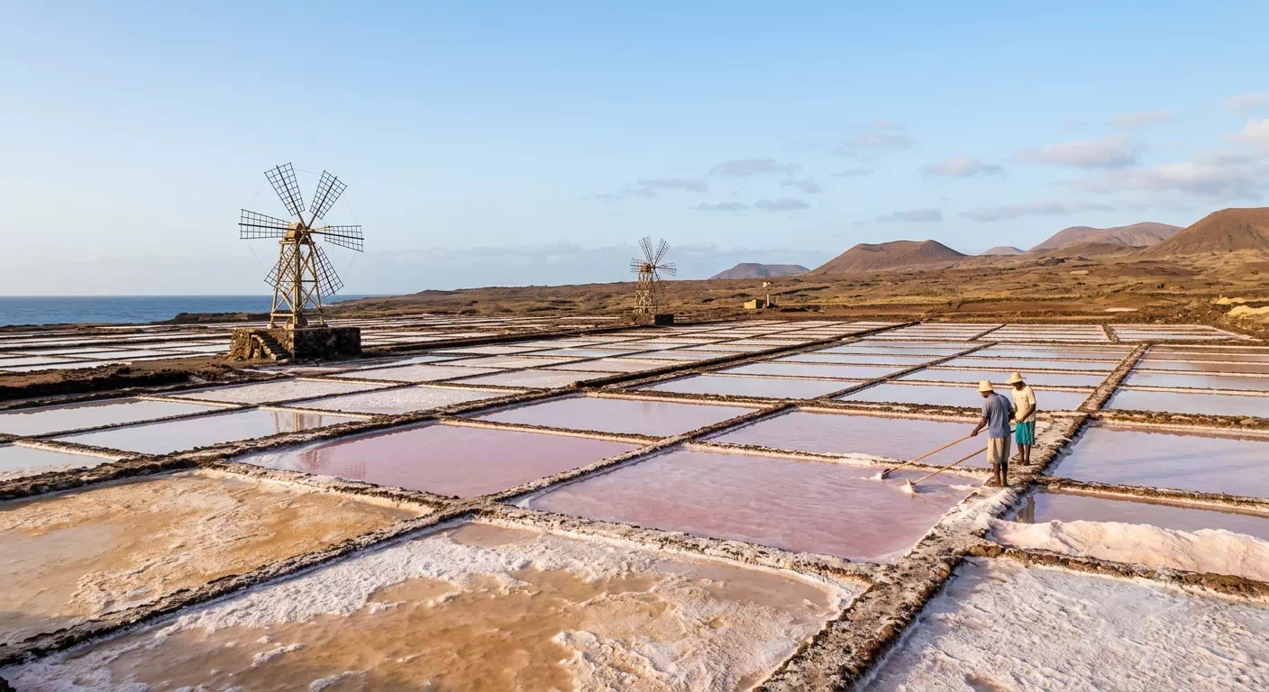 Salines traditionnelles de Maio, Cap-Vert