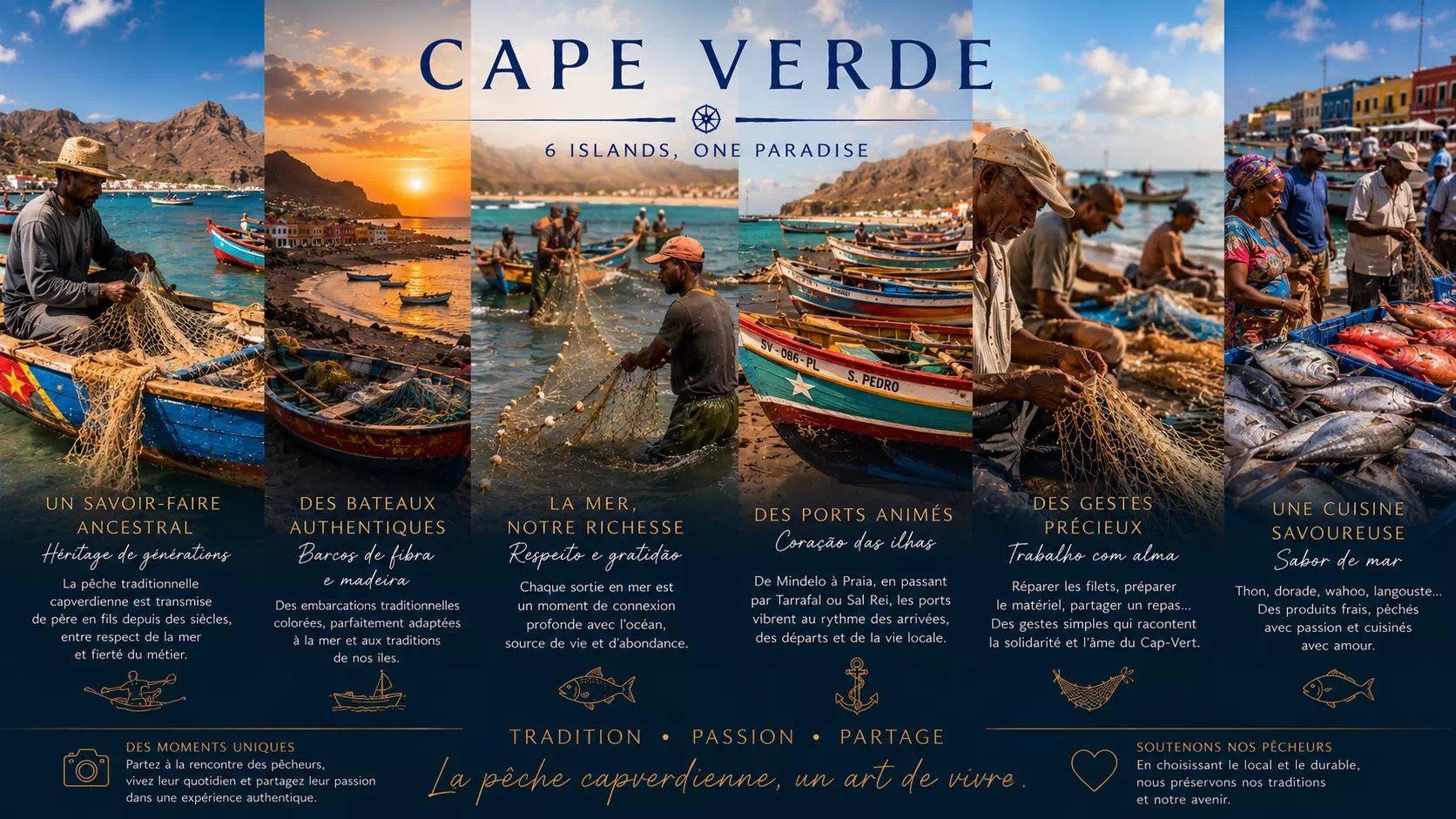 Pêche traditionnelle capverdienne
