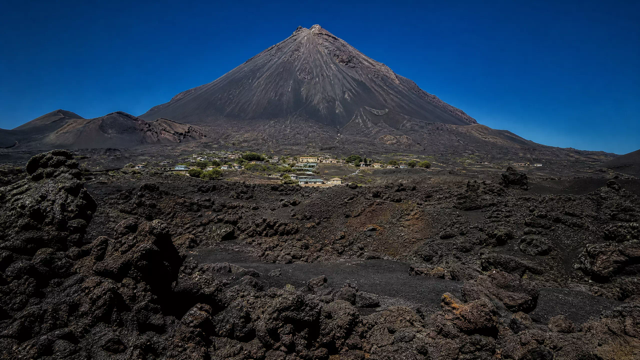 Le Pico do Fogo, île de Fogo, Cap-Vert