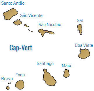 Carte du Cap-Vert