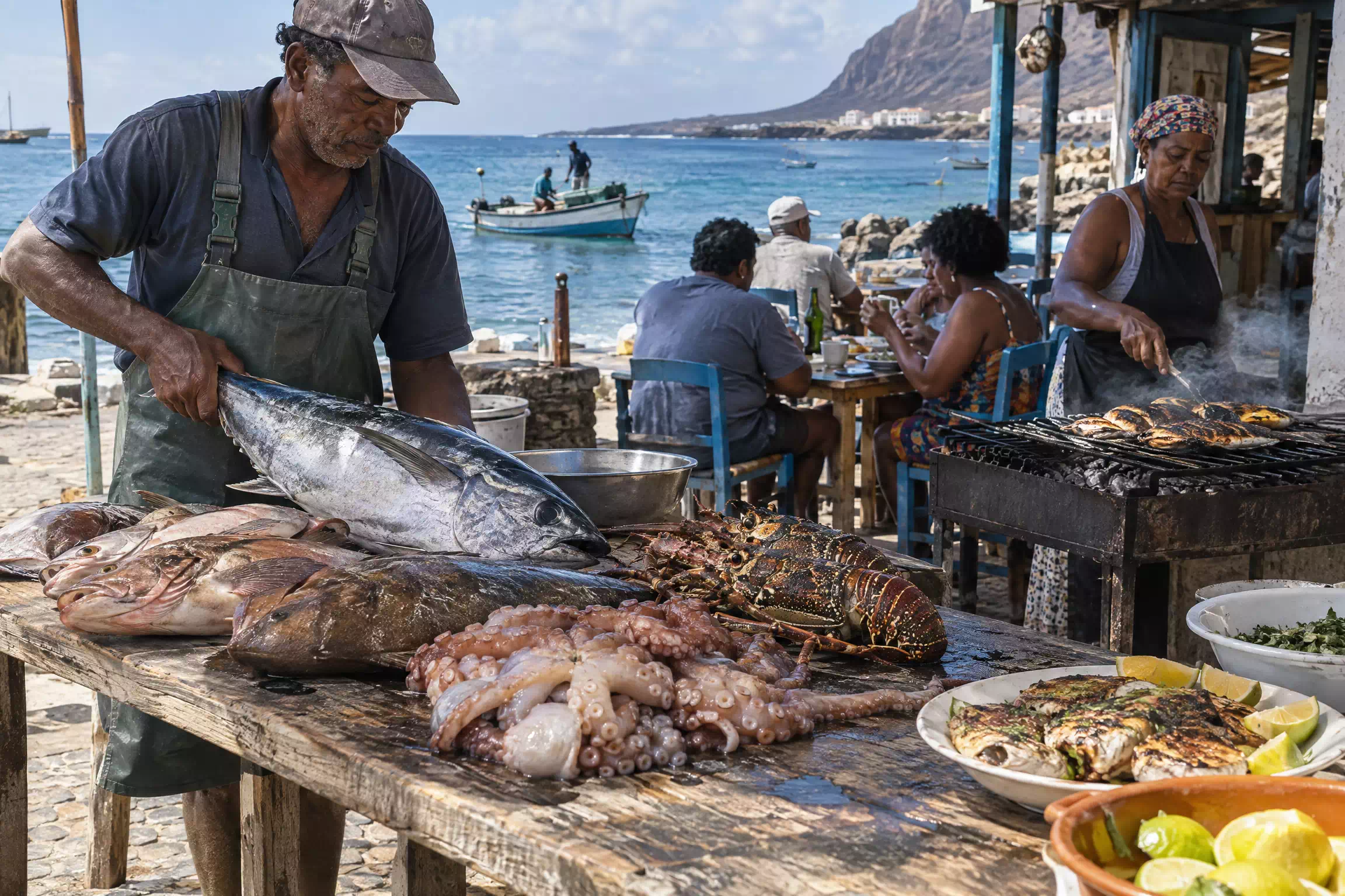 La cuisine de la mer au Cap-Vert