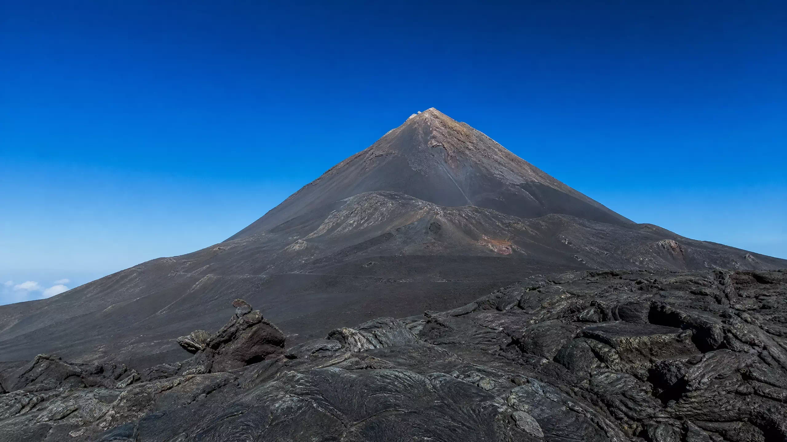 Le cratère du Pico do Fogo, Cap-Vert