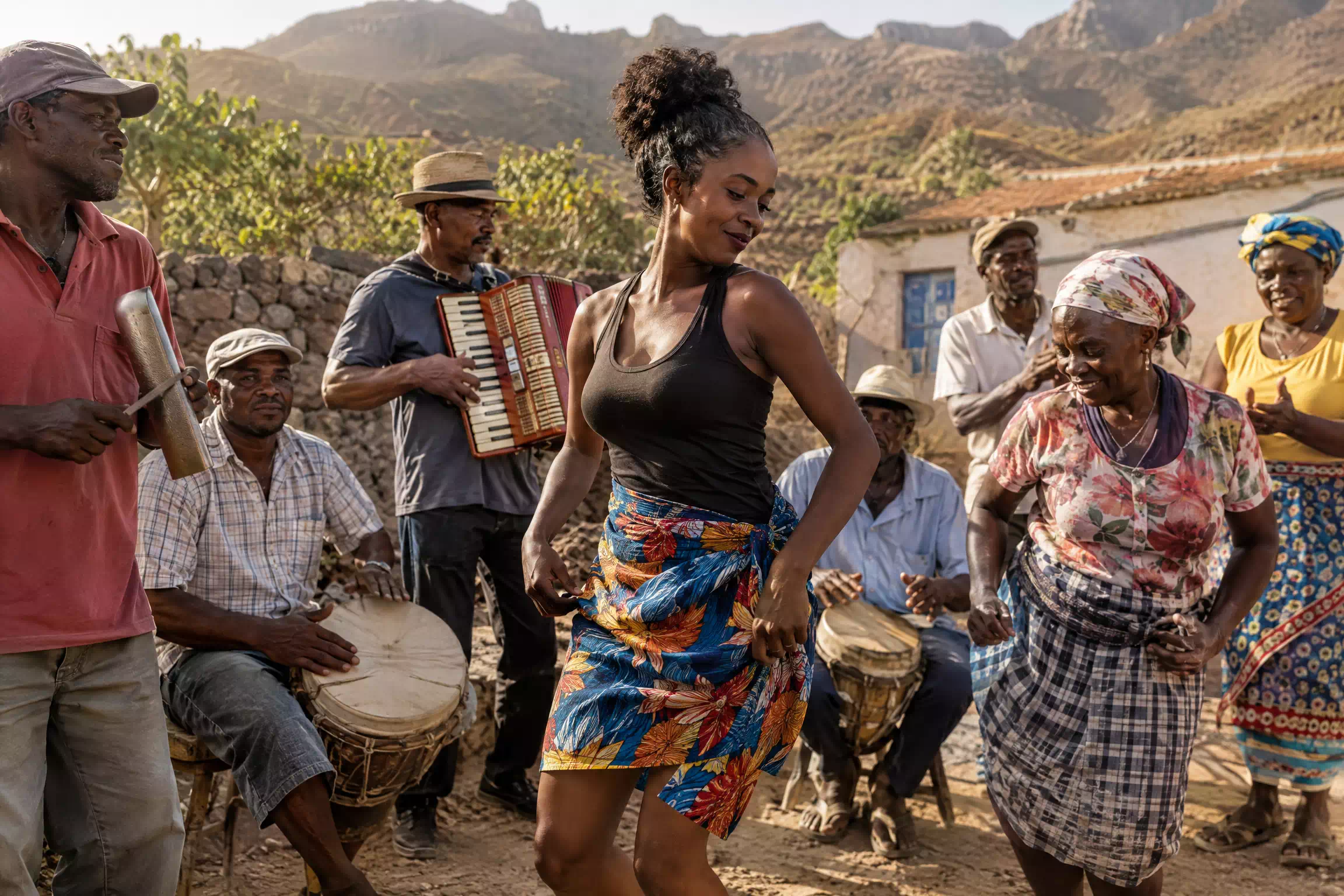 Funaná et batuque, musiques de l'île de Santiago