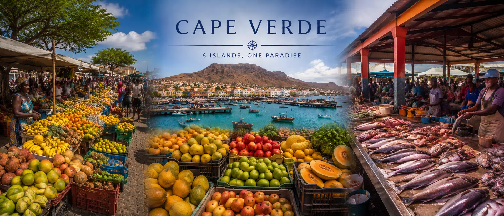 Les marchés colorés du Cap-Vert