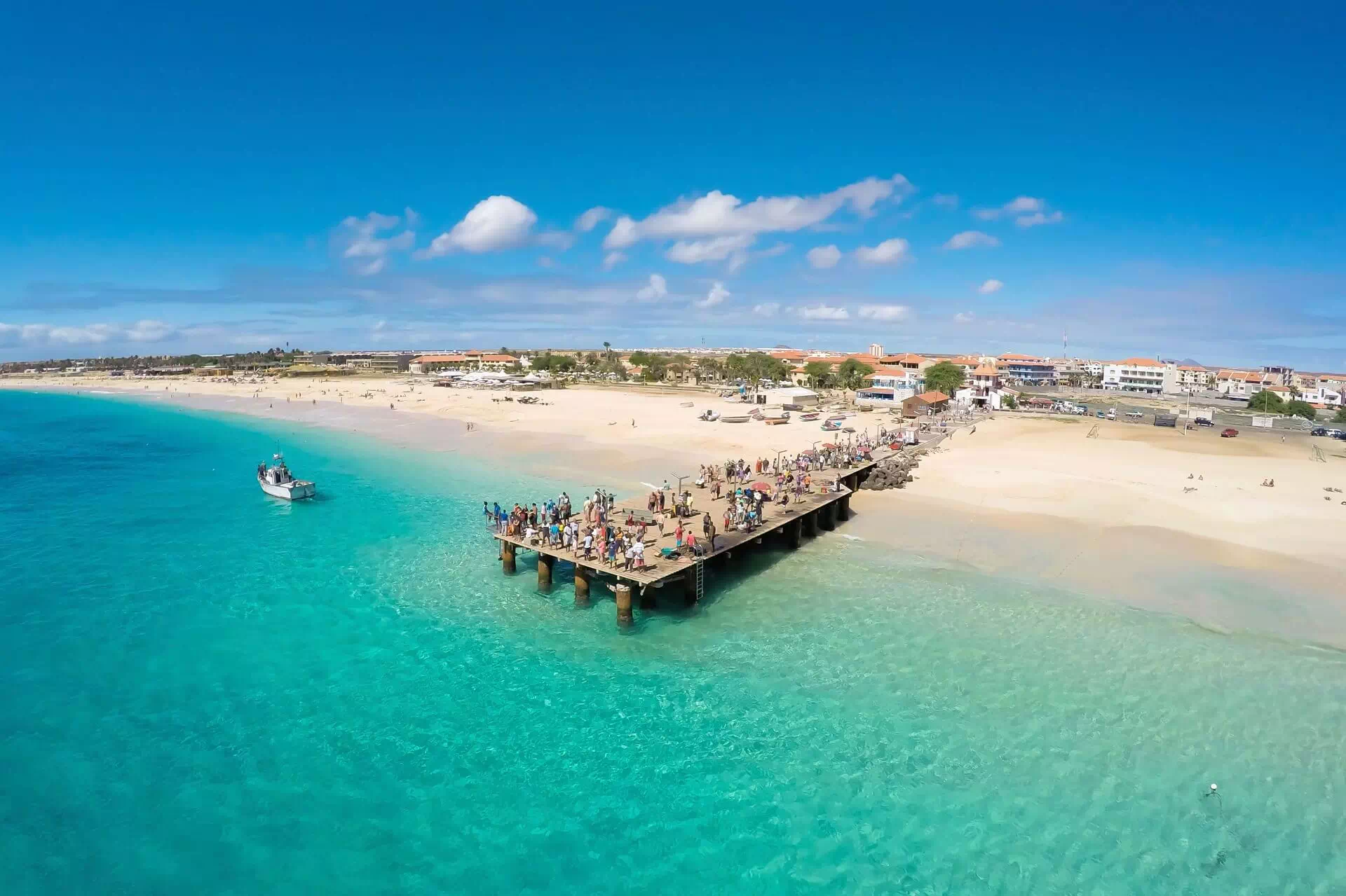 L'île de Sal, plage de santan maria Cap-Vert