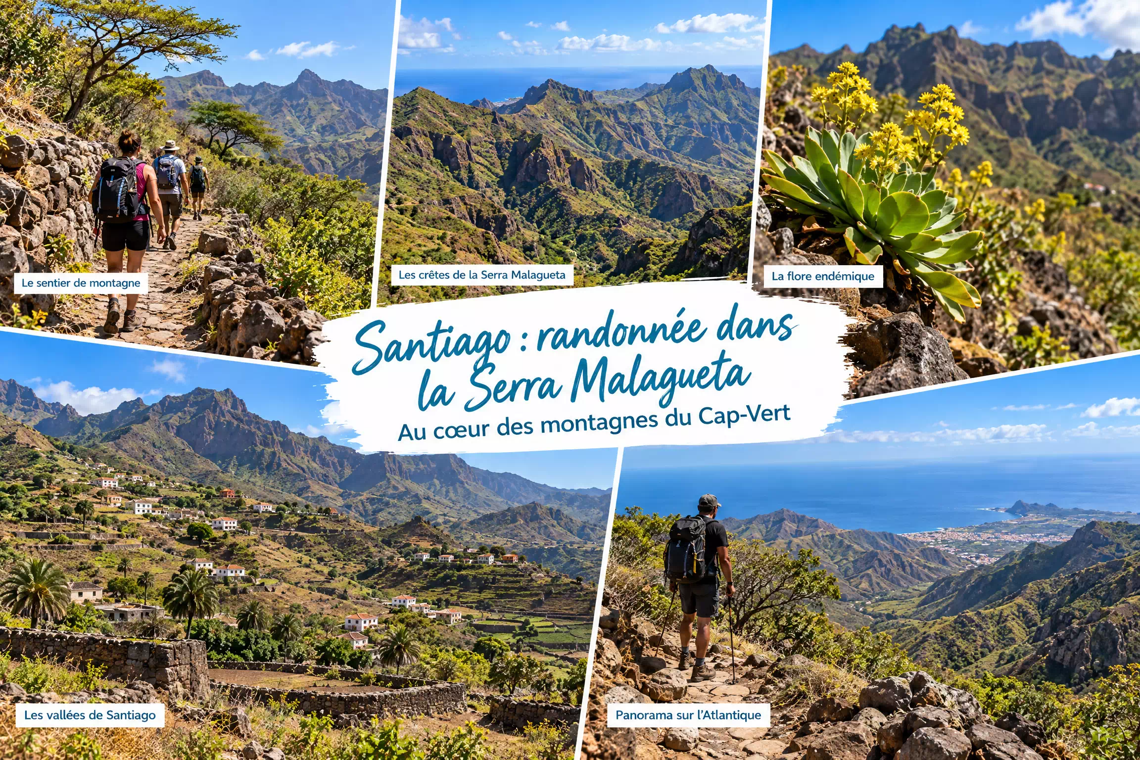 La Serra Malagueta, île de Santiago