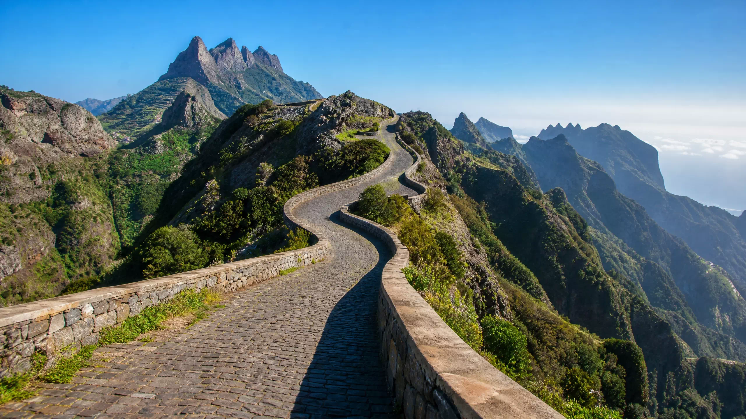 Route de Corda sur l'île de Santo Antão, circuit trek 4 îles Santiago, Fogo, São Vicente & Santo Antão