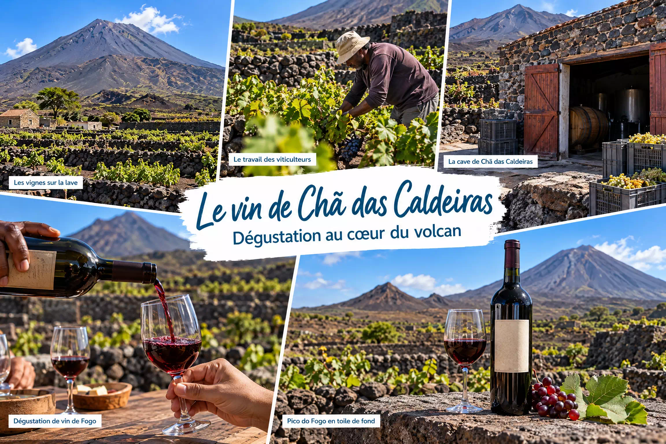 Le vin de Chã das Caldeiras, île de Fogo